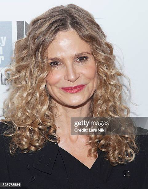 Kyra Sedgwick attends the "Time Out Of Mind" premiere at Alice Tully Hall during the 52nd New York Film Festival in New York City. �� LAN