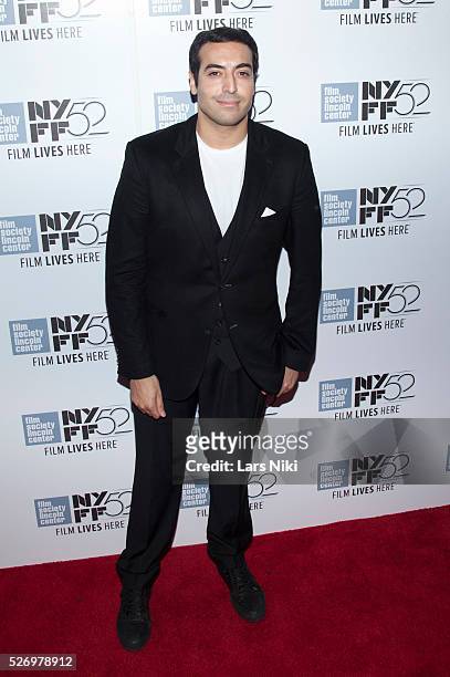 Mohammed Al Turki attends the "Time Out Of Mind" premiere at Alice Tully Hall during the 52nd New York Film Festival in New York City. �� LAN