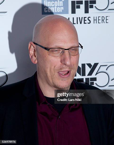 Oren Moverman attends the "Time Out Of Mind" premiere at Alice Tully Hall during the 52nd New York Film Festival in New York City. �� LAN