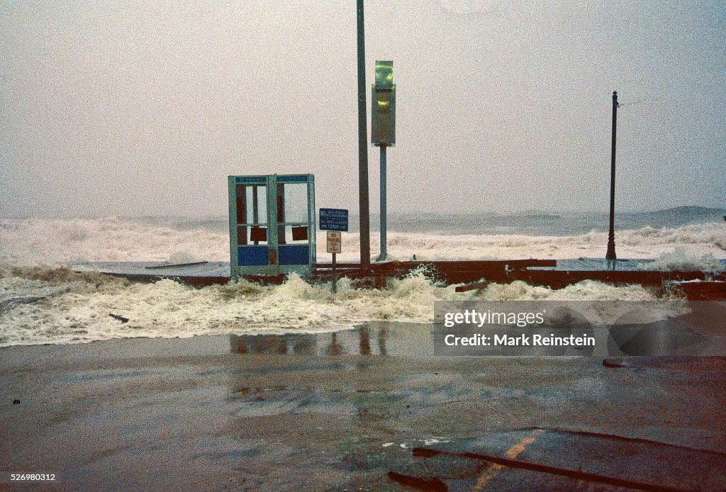 Hurricane Gloria Strikes Ocean CIty Maryland