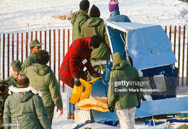 Washington, DC. 1-16-1982 On January 13 Air Florida Flight 90 crashed into Washington, DC's 14th Street Bridge and fell into the Potomac River...