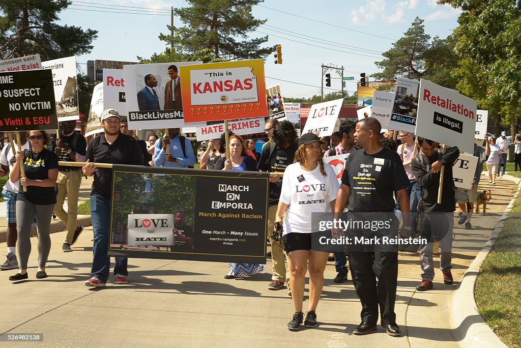 USA - Protest March at ESU