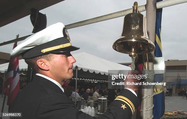 Bell Routine Navy Ringing the bell one time to signify the end of training. News Photo ...