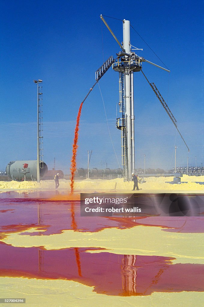 Sulfur Pit Operation