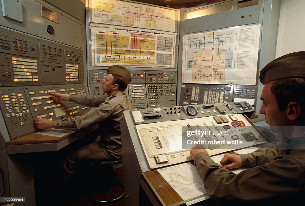 Nuclear Missile Base Control Room
