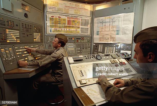 Nuclear Missile Base Control Room, Nieuwsfoto's