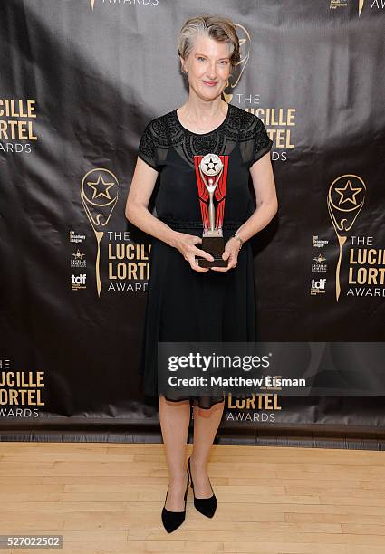 Actress Annette O'Toole attends the press room for the 31st Annual Lucille Lortel Awards at NYU Skirball Center on May 1, 2016 in New York City.