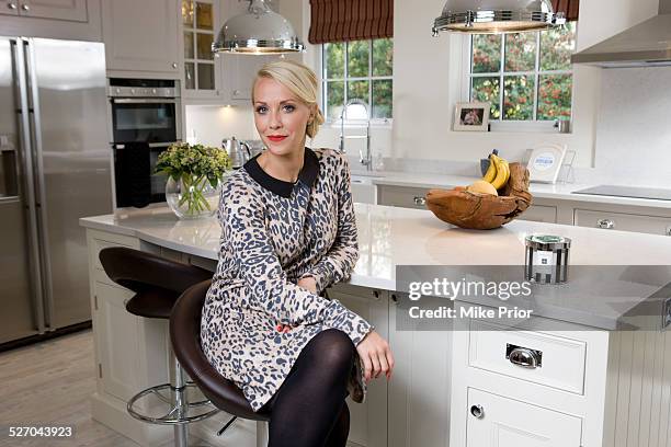 British TV presenter Laura Hamilton, United Kingdom, 14th November 2014.