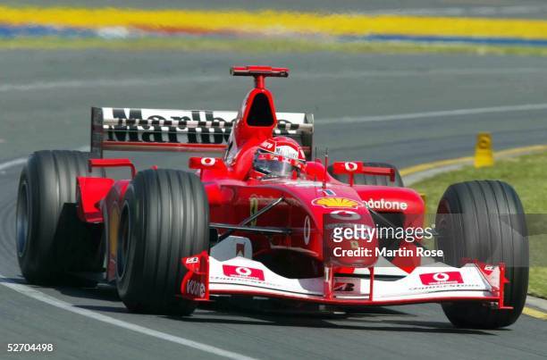 Von Australien 2003, Melbourne; Michael SCHUMACHER/GER - Ferrari -
