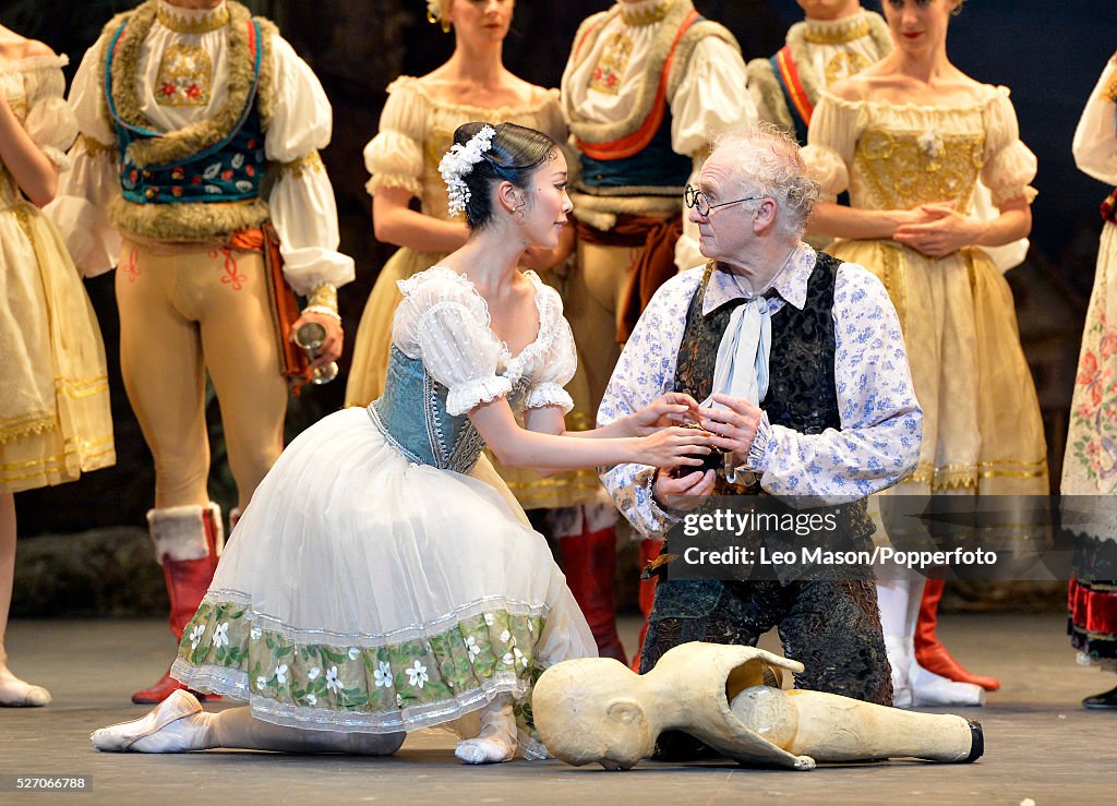2014 English National Ballet Company performing Coppelia at The London Coliseum UK