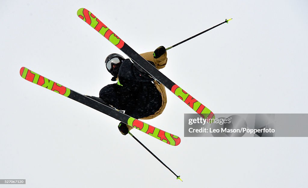 FIS Freestyle Ski World Cup Event Corvatsch Mountain Silvaplana Switzerland