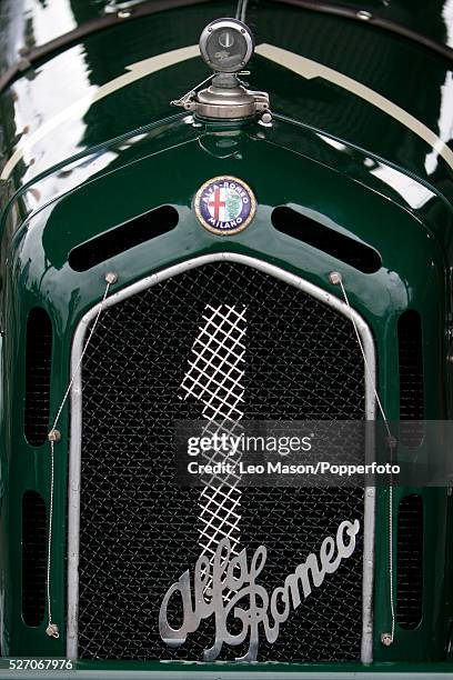 Alfa Romeo 8C 2300 Monza during the 2007 Goodwood Revival Meeting at Goodwood Motor Racing Track in Sussex, England, UK.