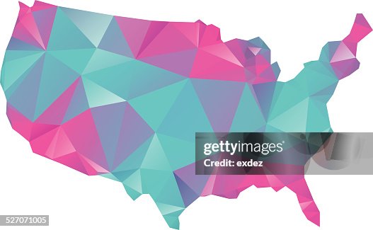 Lowpoly USA Lowpoly USA