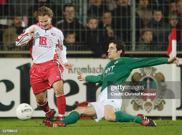 Ahlen; LR AHLEN - SV WERDER BREMEN; Marc ARNOLD/Ahlen, Johan MICOUD/Bremen