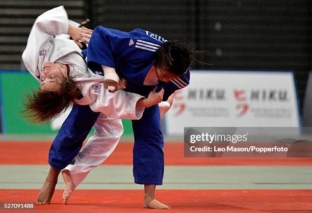 British open Judo at the SSE Arena Wembley UK Final: -57KG Lea buet SEN v Nekoda Smythe Davis GBR