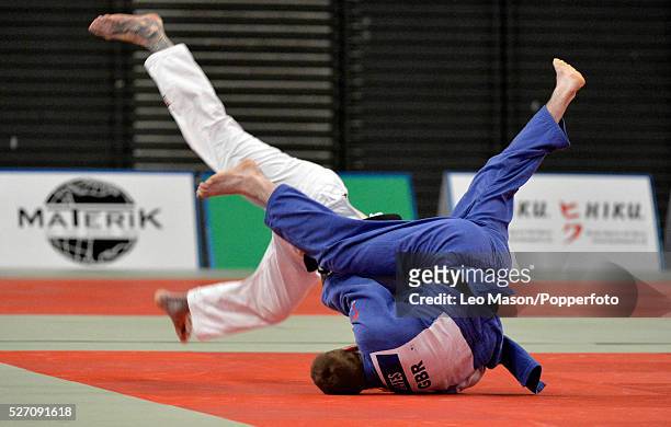 British open Judo at the SSE Arena Wembley UK Final:-73KG Danny Williams GBR v Colin Oates GBR