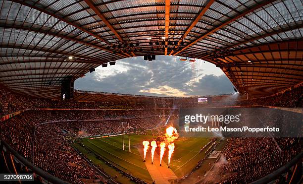 Rugby World Cup at RFU Twickenham UK England v Fiji Opening Ceremony