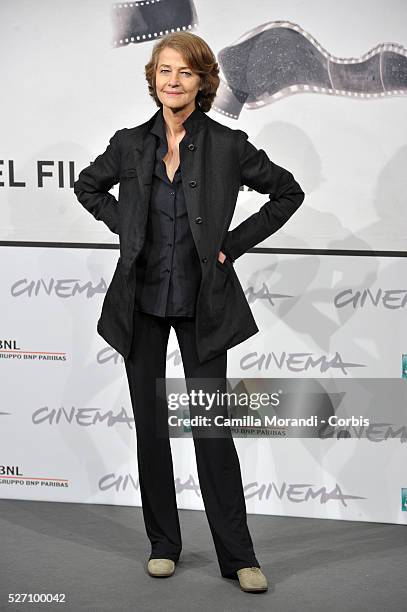 Charlotte Rampling at 7��Rome film Festival Film Festival during the premiere of the film Tutto parla di te