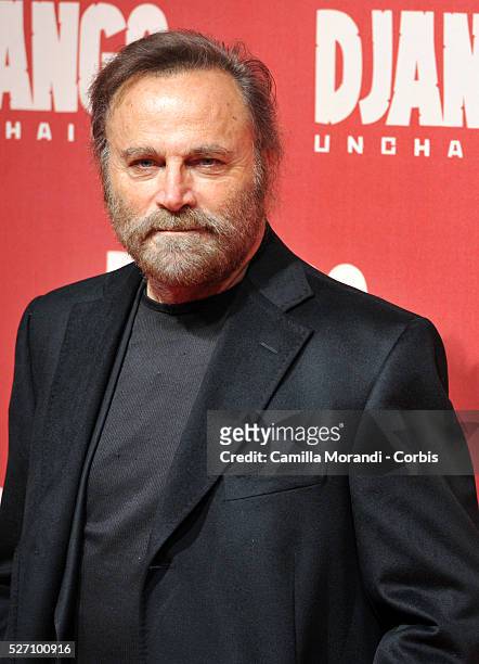 Franco Nero during the premiere of the film Django unchained