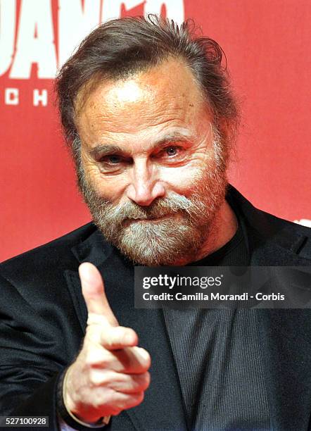 Franco Nero during the premiere of the film Django unchained