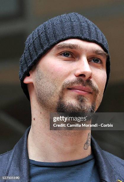 Nicolai Lilin during the premiere of the film L'educzione Siberiana