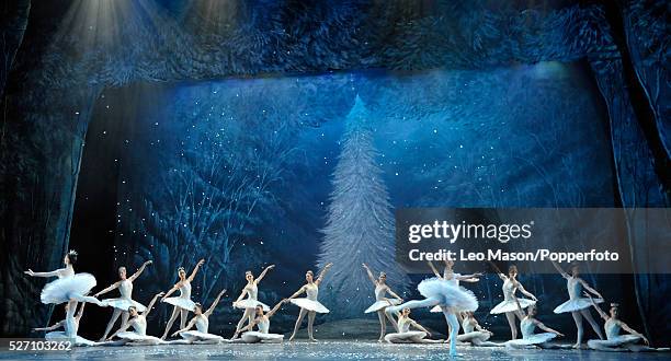 Wayne Eagling's The Nutcracker performed by the ENB at The London Coliseum UK