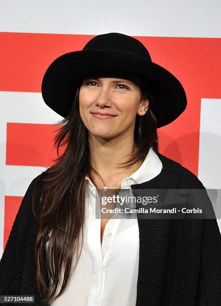 Rome Film Festival Elisa during the photocall of the film L'ultima ruota del carro