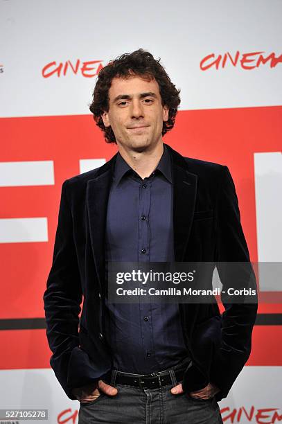 Rome Film Festival Elio Germano during the photocall of the film L'ultima ruota del carro