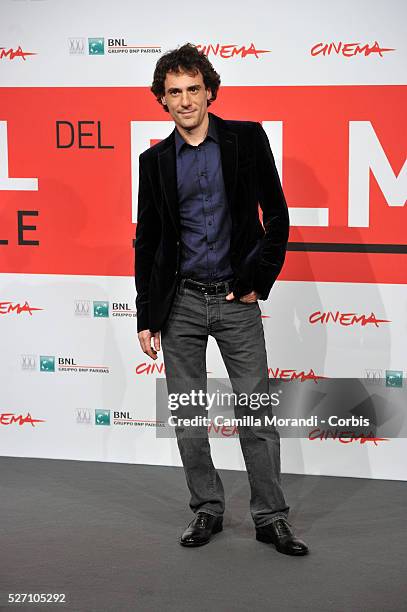 Rome Film Festival Elio Germano during the photocall of the film L'ultima ruota del carro