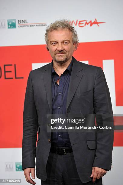 Rome Film Festival Giovanni Veronesi during the photocall of the film L'ultima ruota del carro