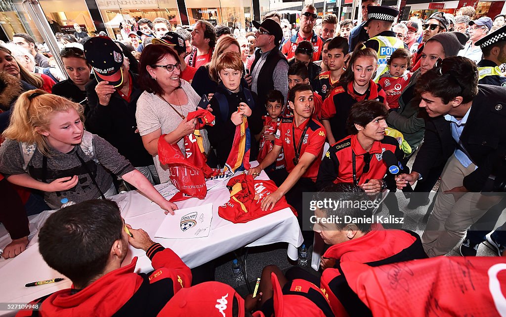 Adelaide United Grand Final Celebrations