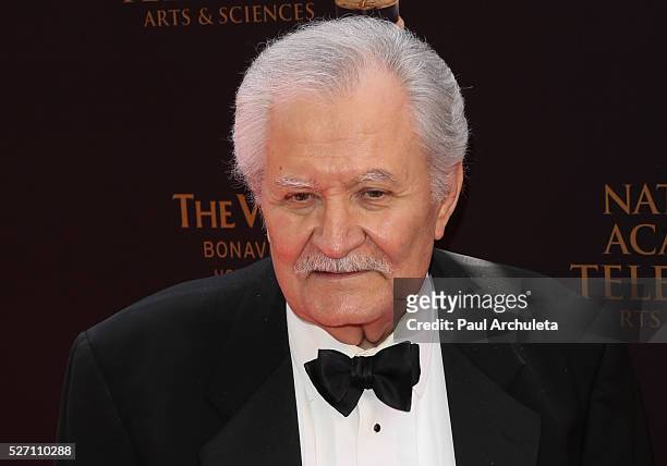 Actor John Aniston attends the 2016 Daytime Emmy Awards at The Westin Bonaventure Hotel on May 1, 2016 in Los Angeles, California.