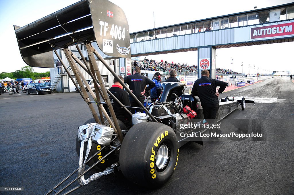 Drag Racing - FIA European Championships at Santa Pod Raceway