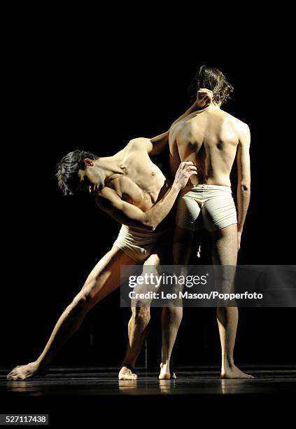 Gluck's PINA BAUSCH performed by Tanztheater Wuppertal at Sadler's Wells London UK Orest and Pylades