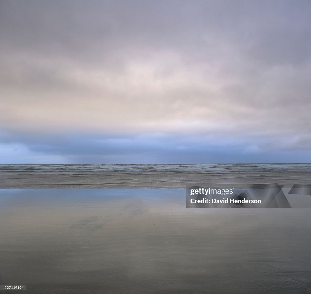 Beach and clouds