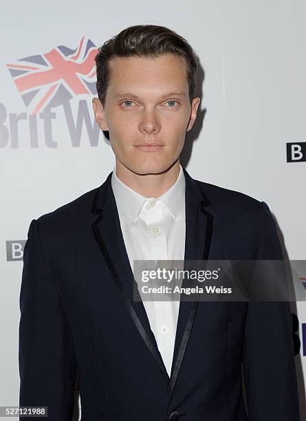 Actor Luke Baines attends BritWeek's 10th Anniversary VIP Reception & Gala at Fairmont Hotel on May 1, 2016 in Los Angeles, California.