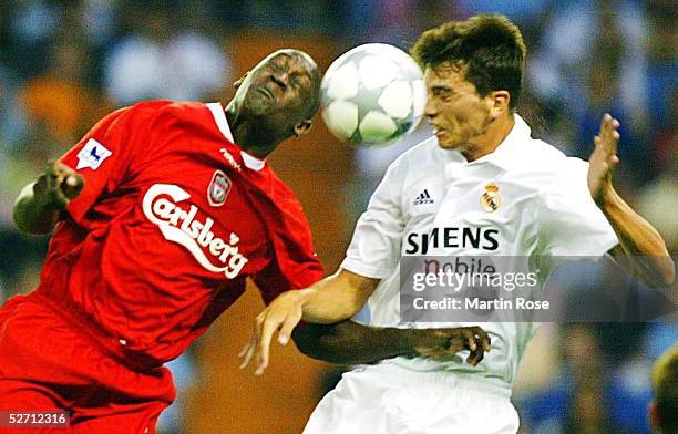 Madrid; REAL MADRID - FC LIVERPOOL 2:0; Emile HESKEY/LIVERPOOL