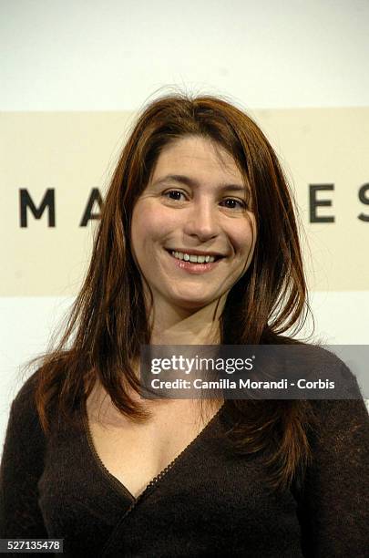 Actress Mariline Gourdon at the photo call for "Le Pere Di Adamo" during the 2nd annual Rome Film Festival.