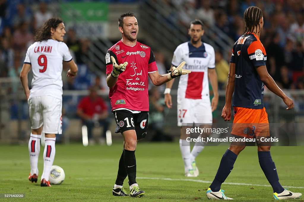 Football - French Ligue 1 - Montpellier HSC v Paris Saint Germain