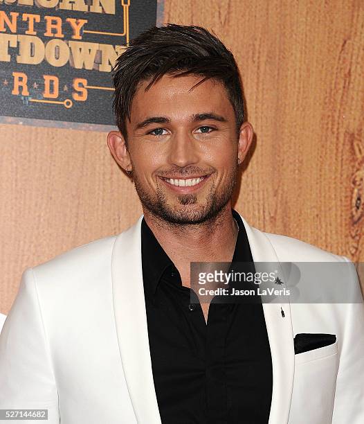 Singer Michael Ray poses in the press room at the 2016 American Country Countdown Awards at The Forum on May 01, 2016 in Inglewood, California.