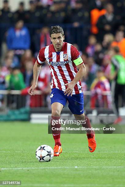 Gabi of Club Atletico de Madrid during the UEFA Champions League Semifinal first leg match between Club Atletico de Madrid and Chelsea FC at the...