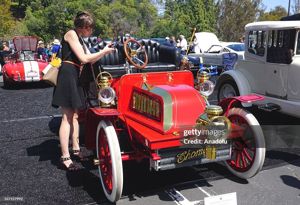 Concours d'Elegance classic automobile show in USA