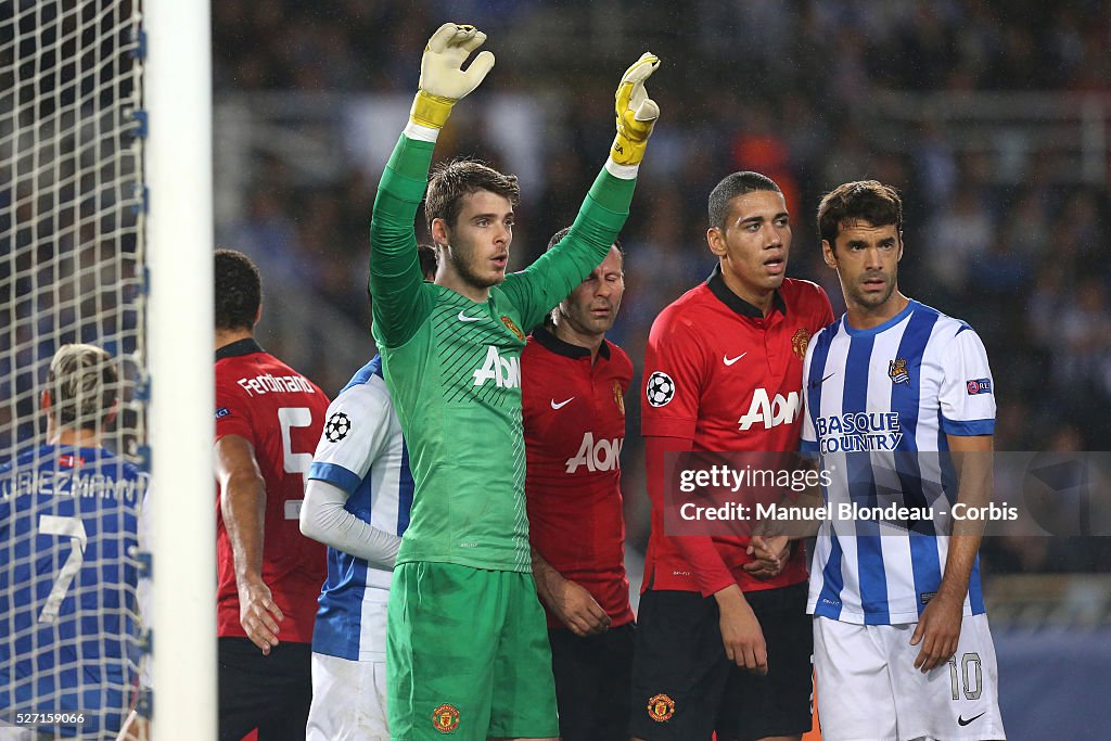 Football - UEFA Champions League - Real Sociedad vs Manchester United