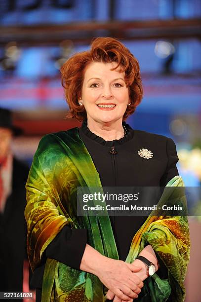 Actress Brenda Blethyn attends the premiere of "London River" during the 59th annual Berlin Film Festival.