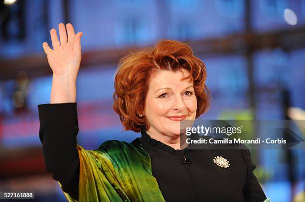 Actress Brenda Blethyn attends the premiere of "London River" during the 59th annual Berlin Film Festival.