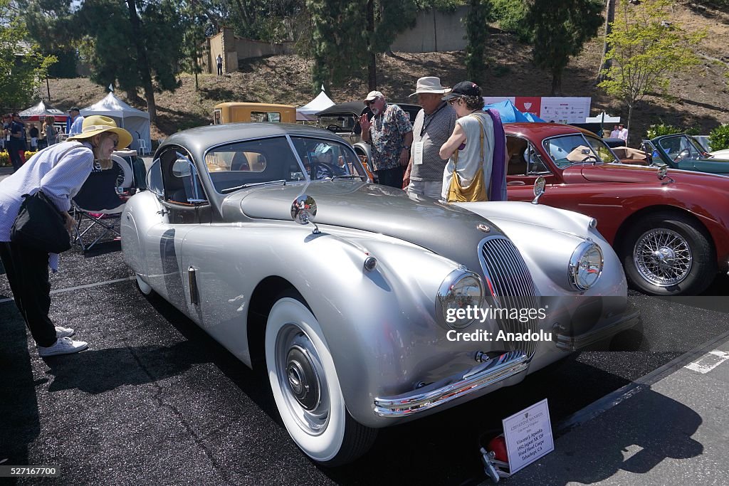 Concours d'Elegance classic automobile show in USA