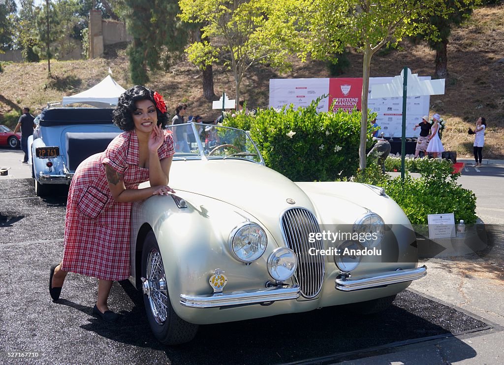 Concours d'Elegance classic automobile show in USA