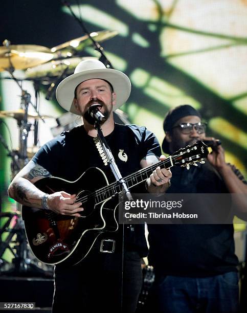 Zac Brown of the Zac Brown Band performs at 2016 iHeartCountry Festival at The Frank Erwin Center on April 30, 2016 in Austin, Texas.