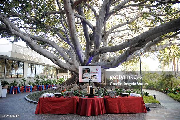 View of the atmosphere at BritWeek's 10th Anniversary VIP Reception & Gala at Fairmont Hotel on May 1, 2016 in Los Angeles, California.