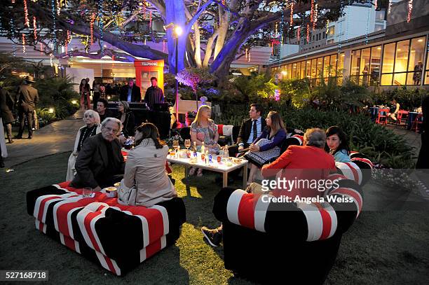 View of the atmosphere at BritWeek's 10th Anniversary VIP Reception & Gala at Fairmont Hotel on May 1, 2016 in Los Angeles, California.